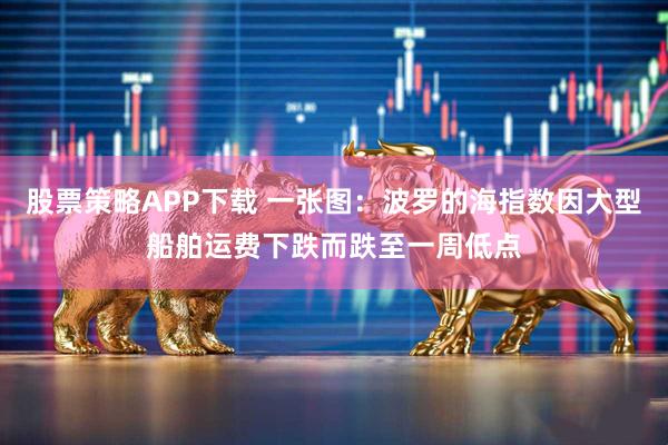 股票策略APP下载 一张图：波罗的海指数因大型船舶运费下跌而跌至一周低点