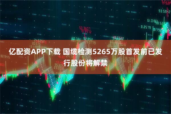 亿配资APP下载 国缆检测5265万股首发前已发行股份将解禁